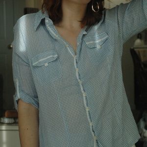 Cato Gingham Button Up